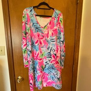 Lilly Pulitzer UPF 50+ Kaisley Dual-Neck Dress – New With Tag